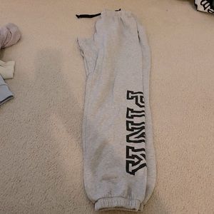 light gray sweat set